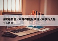 区块链初创公司分布图[区块链公司创始人是什么名字]